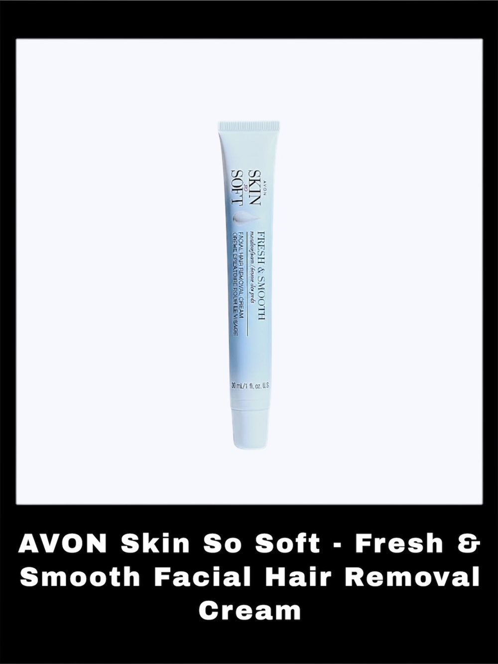 AVON Skin So Soft - Fresh & Smooth Facial Hair Removal Cream